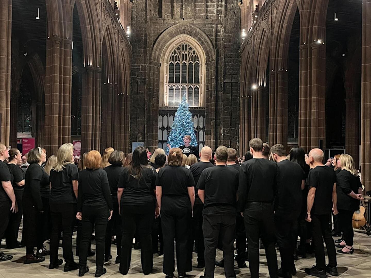 carol singing in cathedral