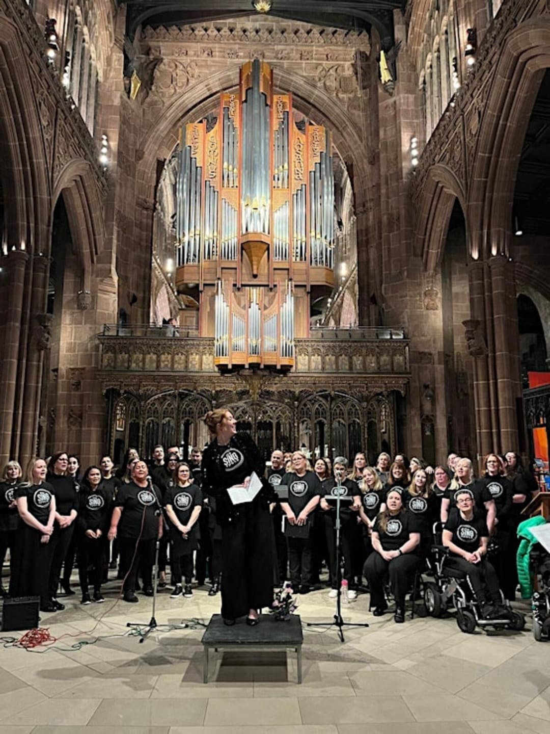 carol singing in cathedral